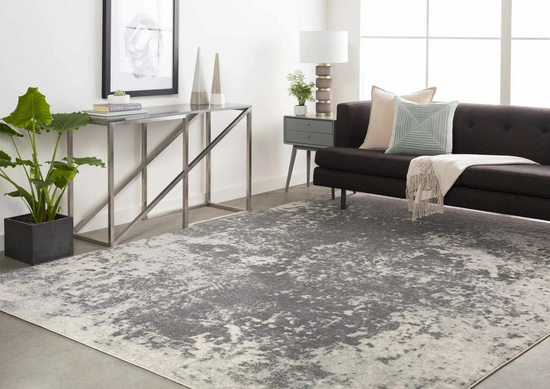 Chriesman Black/Beige Abstract Rug - Clearance by Boutique Rugs