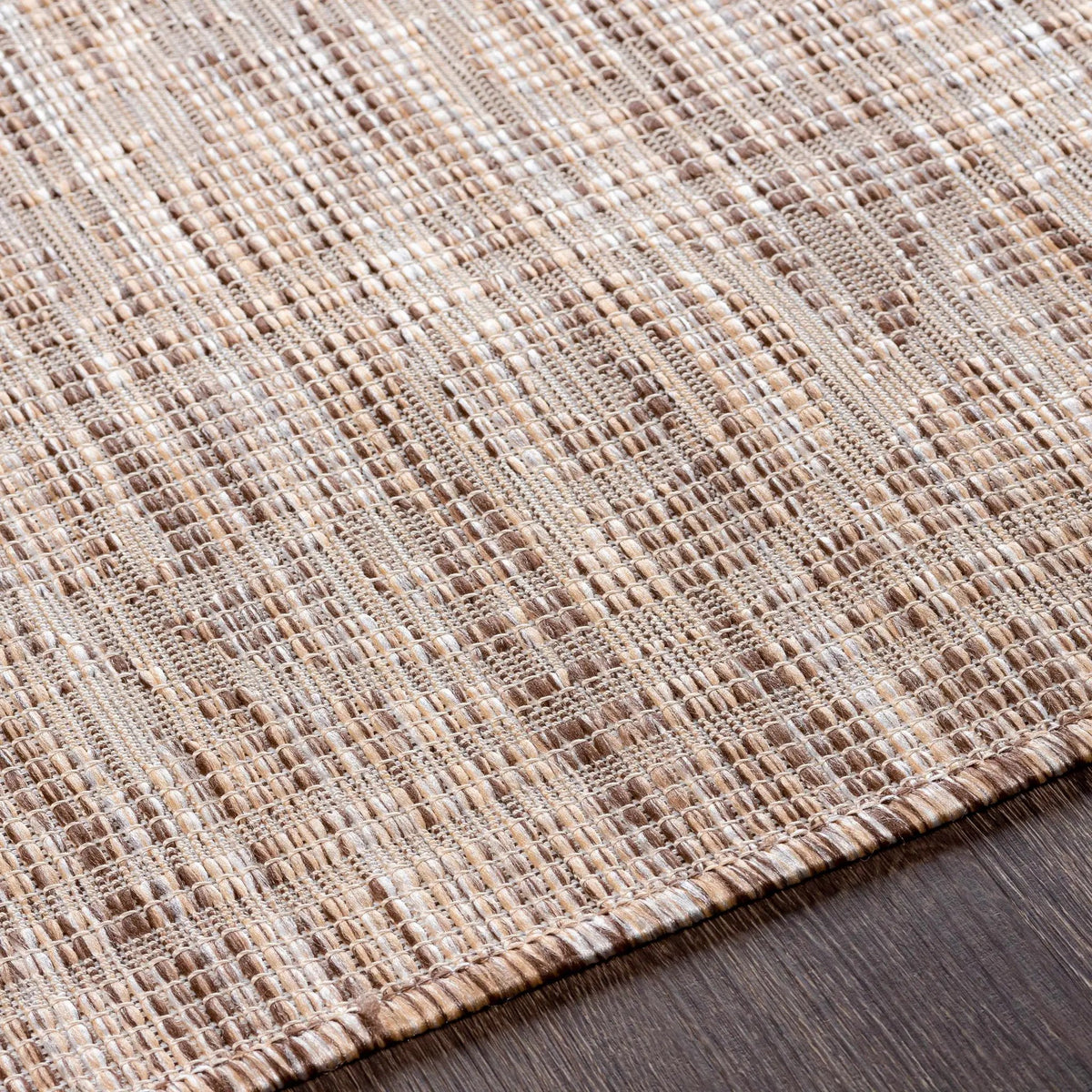 Coolville Brown Flatweave Outdoor Area Carpet - Clearance, photo 6 of 10