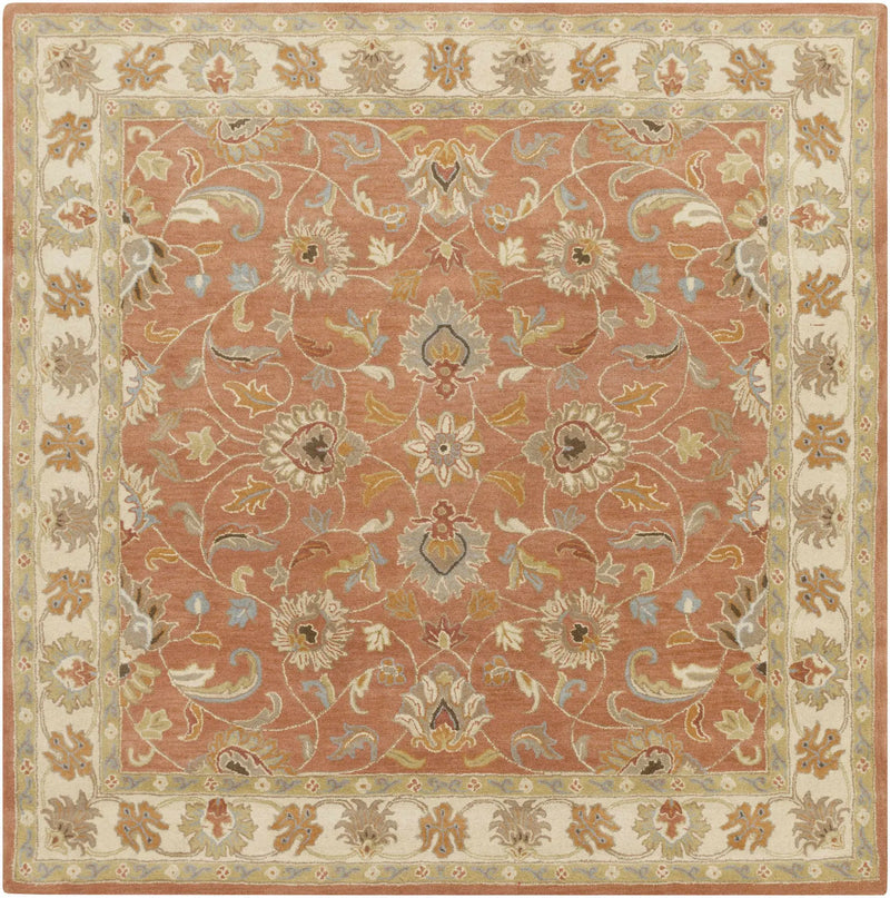 Caesar Hand Tufted Burnt Orange 1124 Wool Carpet by Boutique Rugs