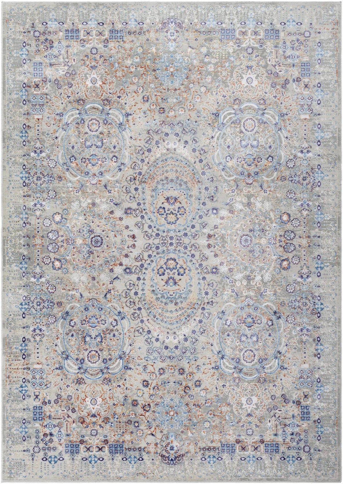 Aisha Abstract Premium Sheen Viscose Rug - Clearance, photo 8 of 9