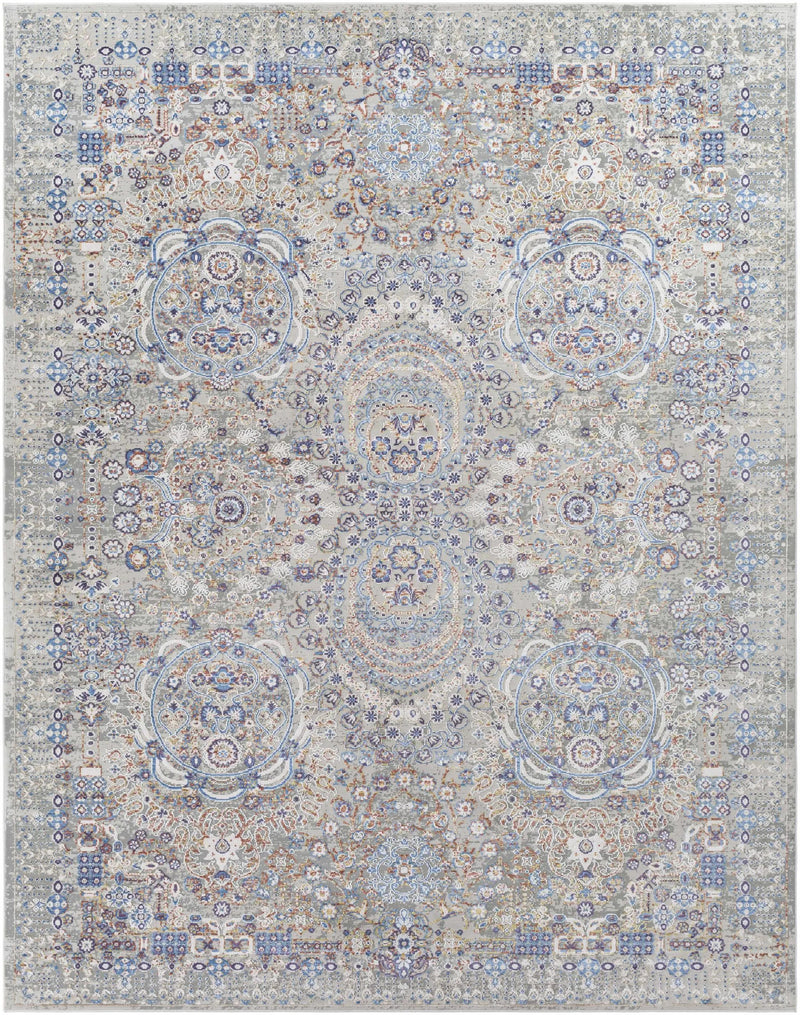 Aisha Abstract Premium Sheen Viscose Rug - Clearance by Boutique Rugs
