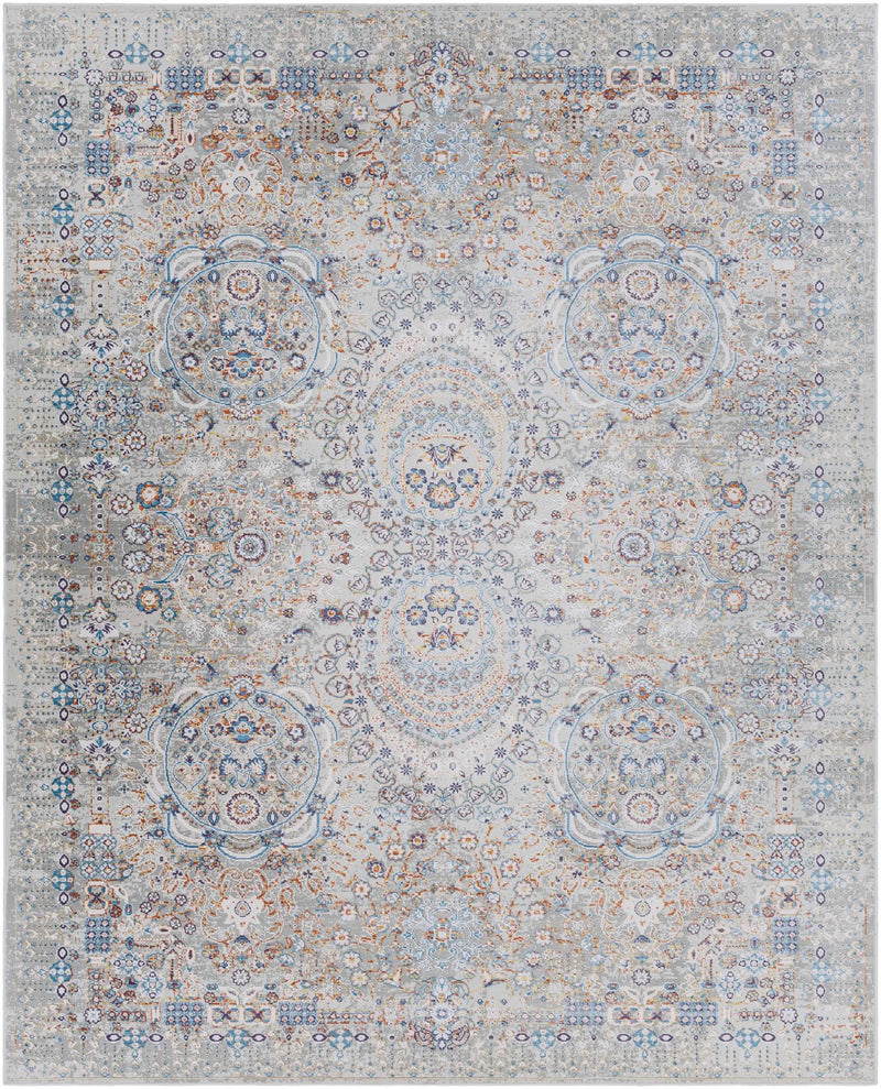 Aisha Abstract Premium Sheen Viscose Rug - Clearance by Boutique Rugs