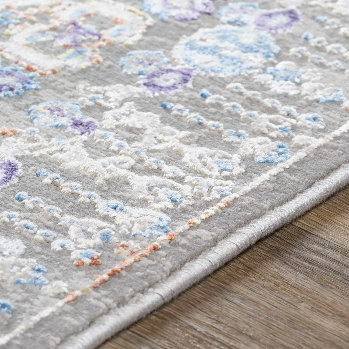 Aisha Abstract Premium Sheen Viscose Rug - Clearance, photo 5 of 9