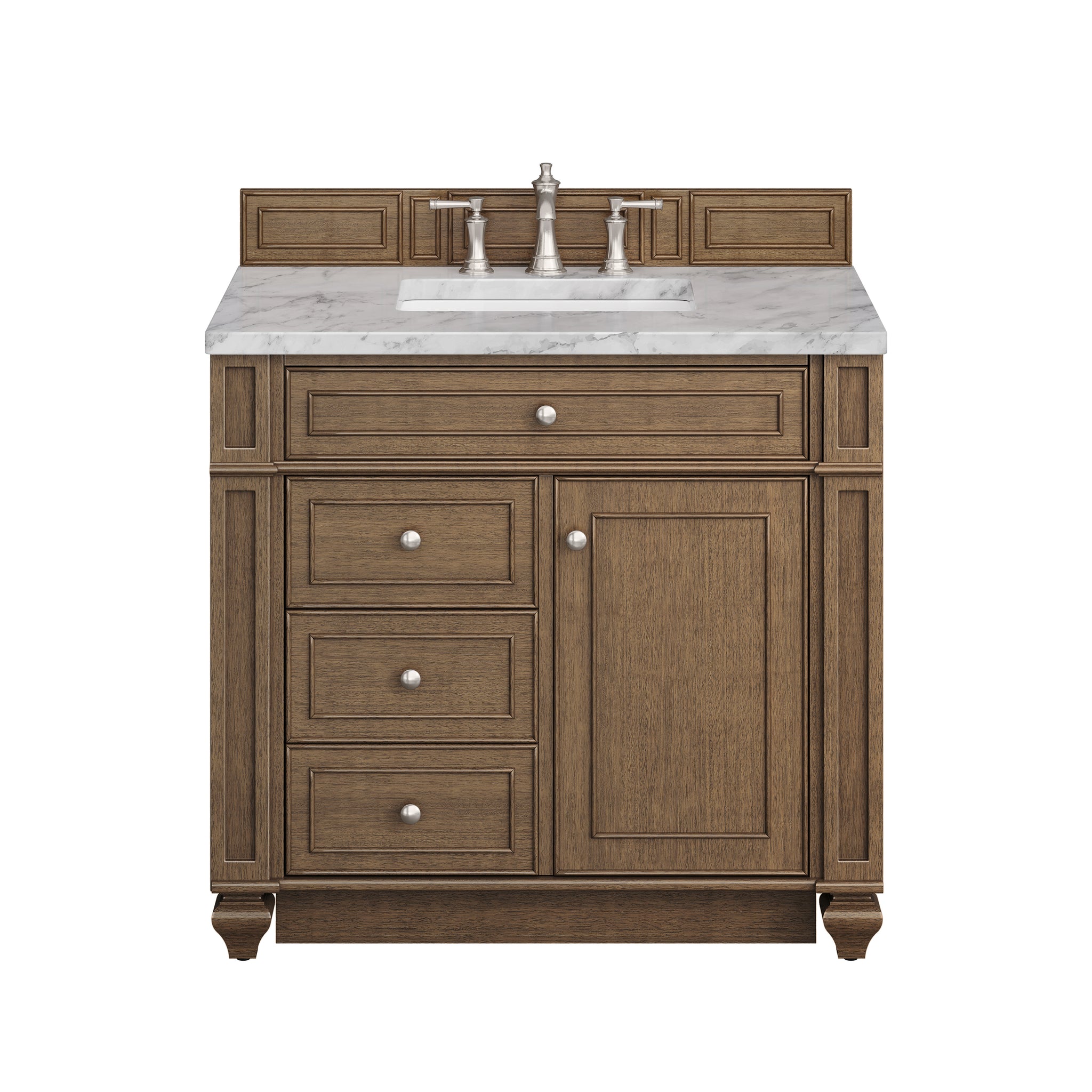 James Martin Bristol 36" Single Bathroom Vanity, Saddle Brown, view 26