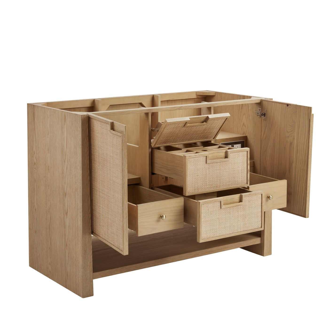 James Martin Solene 48" Single Bathroom Vanity, Seaside Oak, view 13