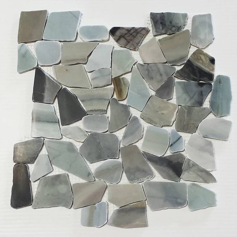 Cinderella Natural Pebble Mosaics 12x12 Pebble Natural 12x12 Mosaics