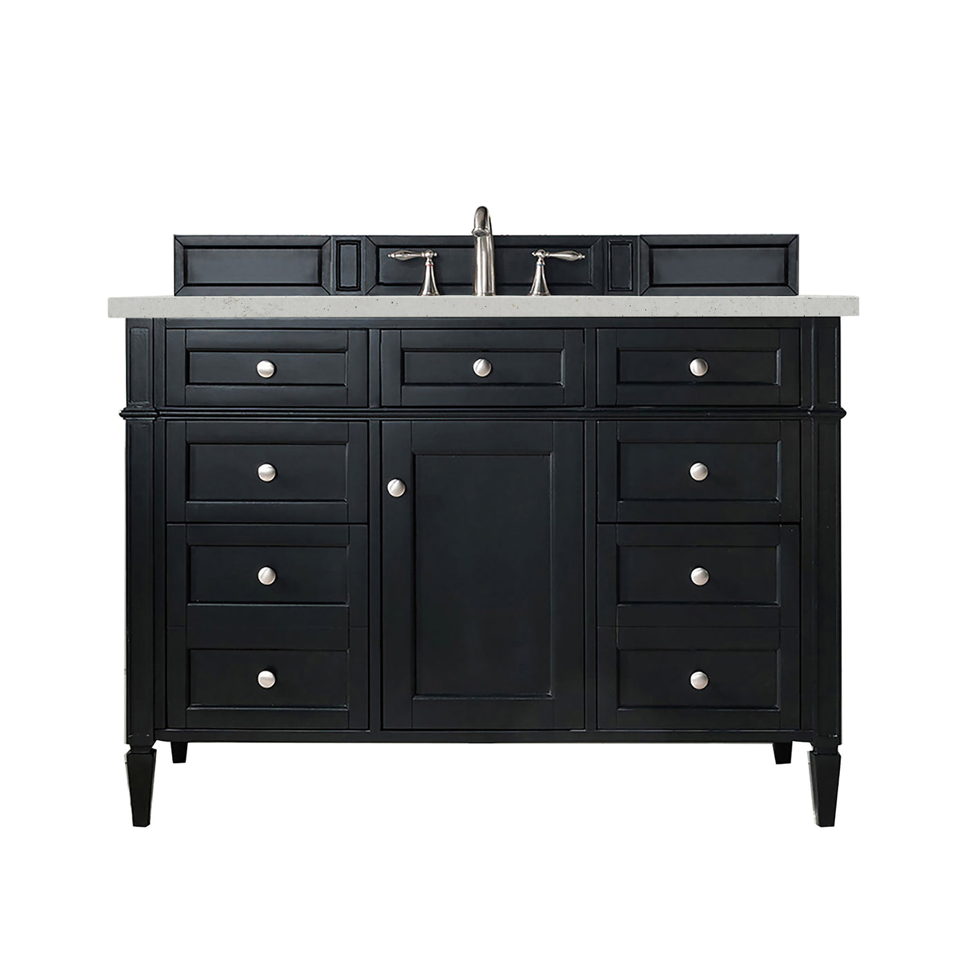 James Martin Brittany 48" Single Bathroom Vanity, Black Onyx, view 25