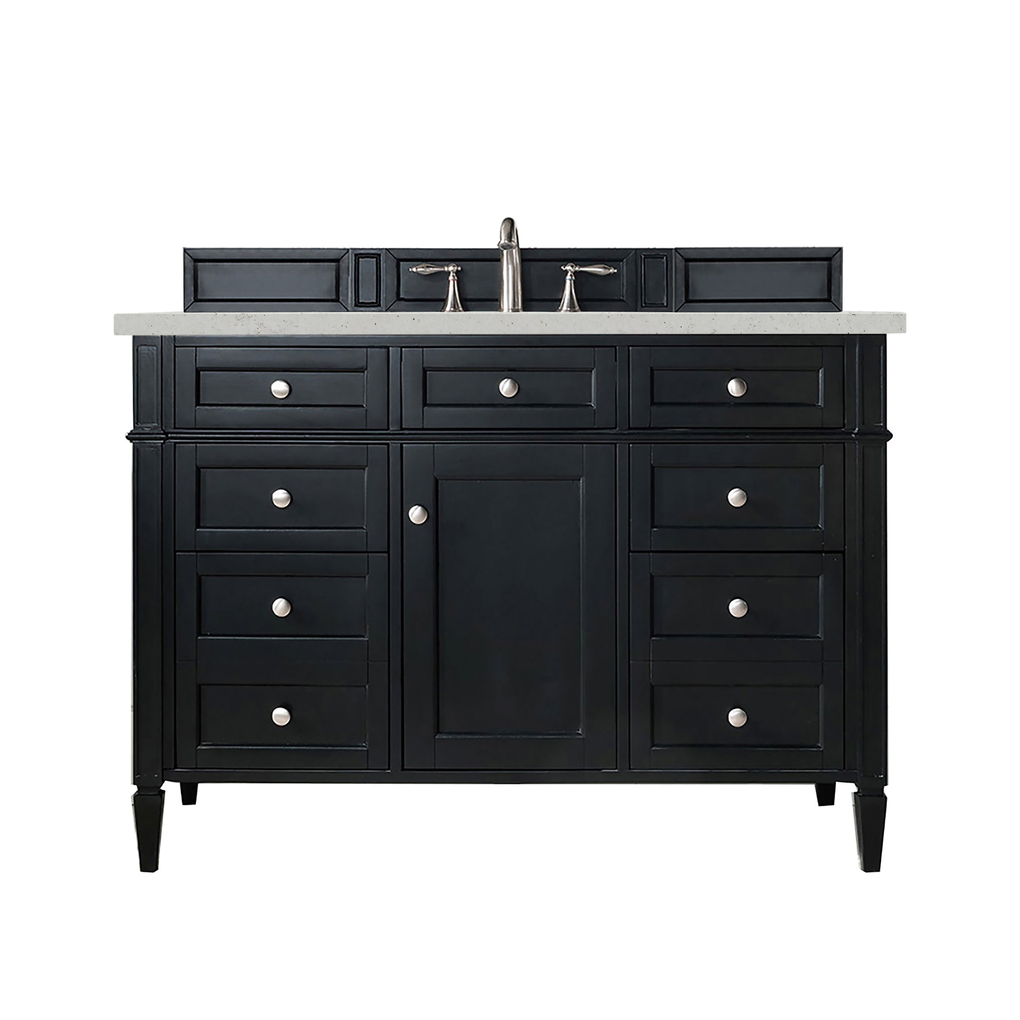 James Martin Brittany 48" Single Bathroom Vanity, Black Onyx, view 25