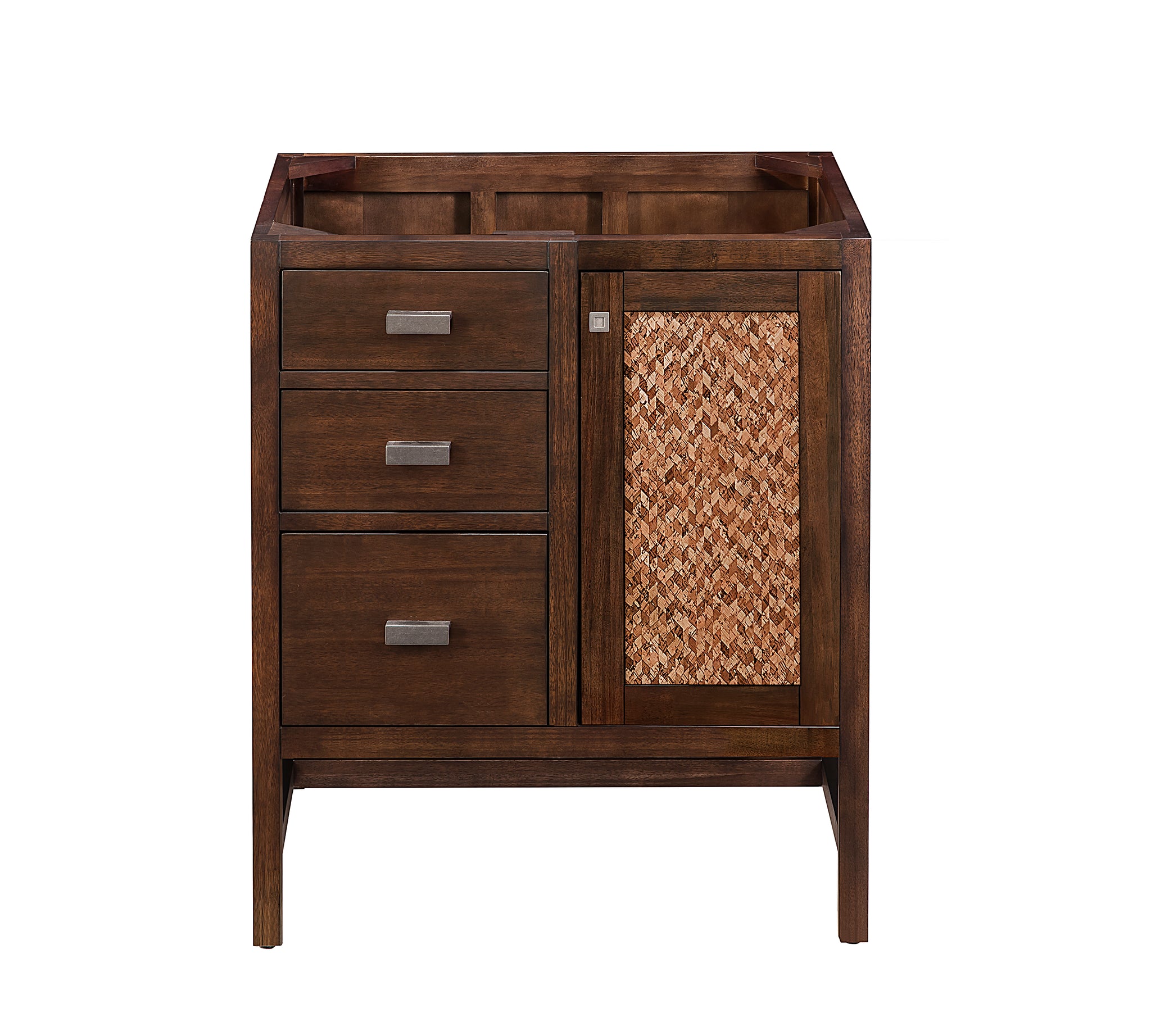 James Martin Addison 30" Single Bathroom Vanity, Mid-Century Acacia, view 16
