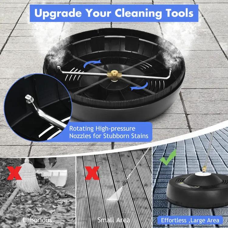 16" Pressure Washer with 2 Nozzles & Quick-Connect Wands by DirectDeals