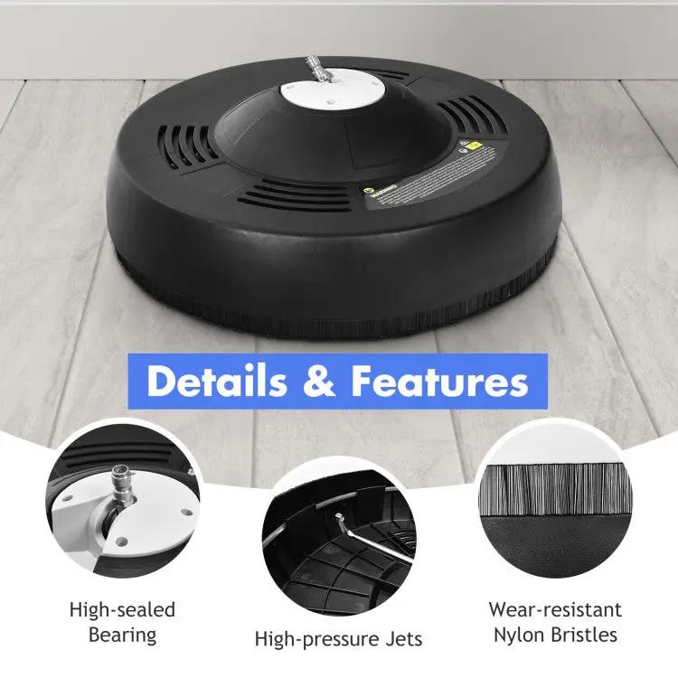 16" Pressure Washer with 2 Nozzles & Quick-Connect Wands by DirectDeals