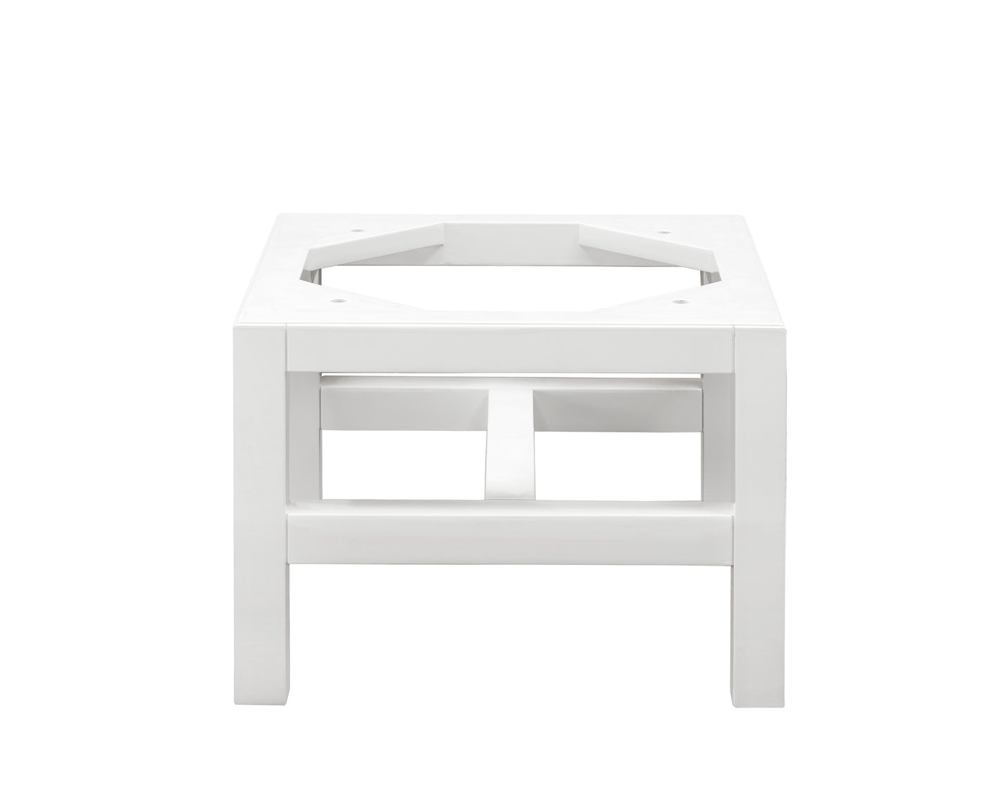 James Martin Addison 15" Hutch, Glossy White, cabinet without a countertop