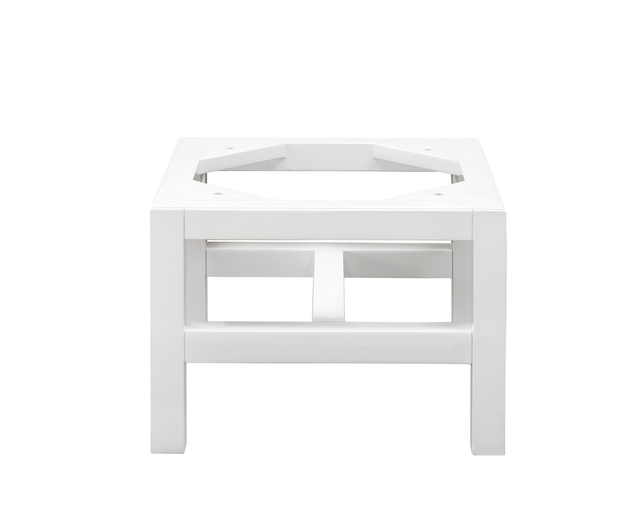 James Martin Addison 15" Hutch, Glossy White, cabinet without a countertop