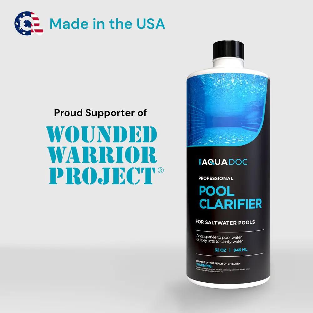 Pool Clarifier for Saltwater Pools by AquaDoc