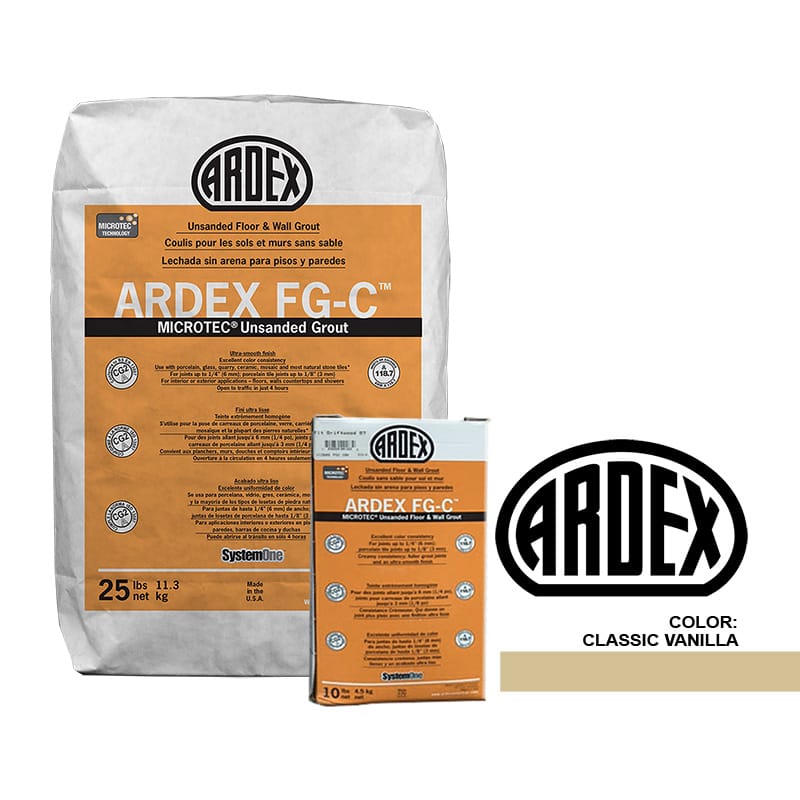 Classic Vanilla Tile Setting Materials Fg-C Unsanded Grout Various Tile Setting Materials Various Fg-C Unsanded Grout