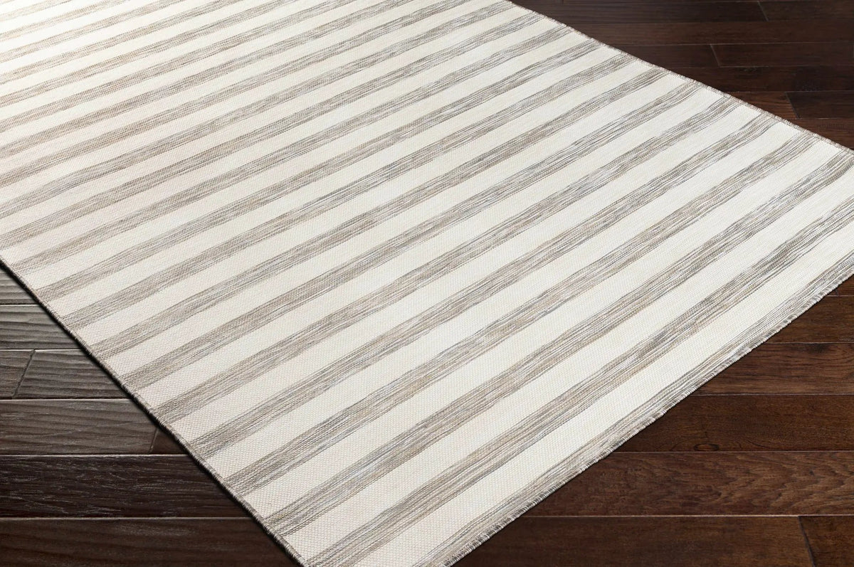 Bongaree Gray Striped Outdoor Carpet - Clearance, photo 7 of 10