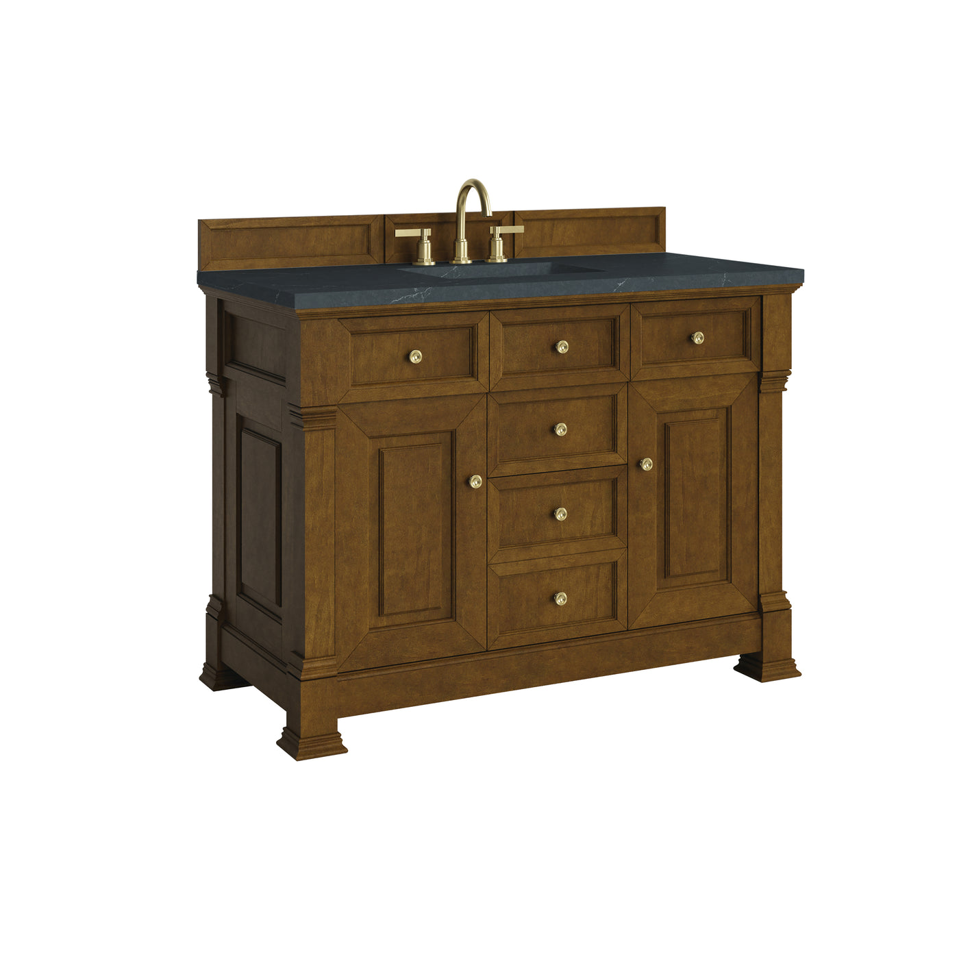 James Martin Brookfield 48" Single Bathroom Vanity, Honey Oak, view 35