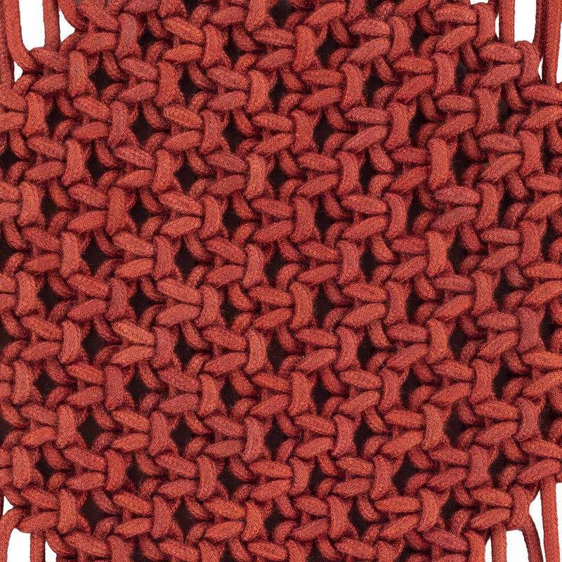 Columbio Rust Macramé Wall Hanging Decor - Clearance by Boutique Rugs
