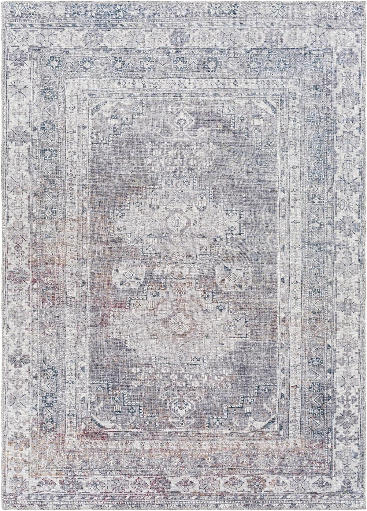 Baltinglass Brown Washable Area Rug, photo 14 of 14