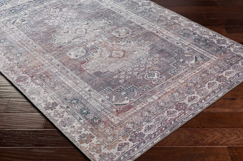 Baltinglass Brown Washable Area Rug by Hauteloom