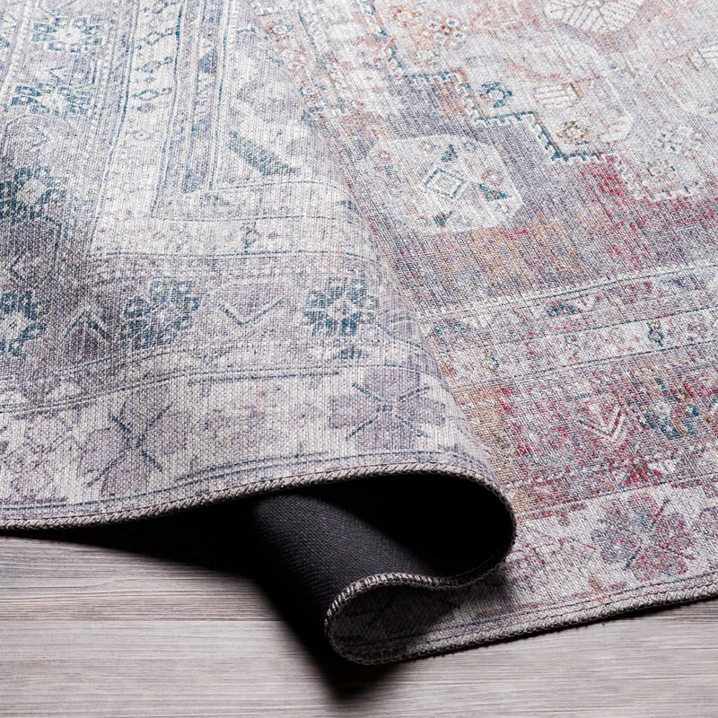 Baltinglass Brown Washable Area Rug by Hauteloom