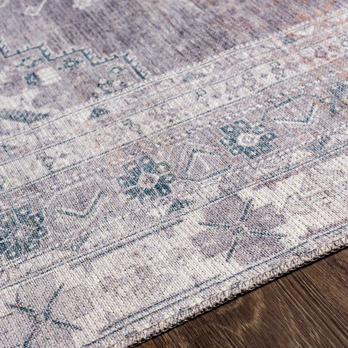 Baltinglass Brown Washable Area Rug, photo 9 of 14