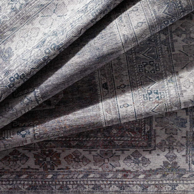 Baltinglass Brown Washable Area Rug by Hauteloom