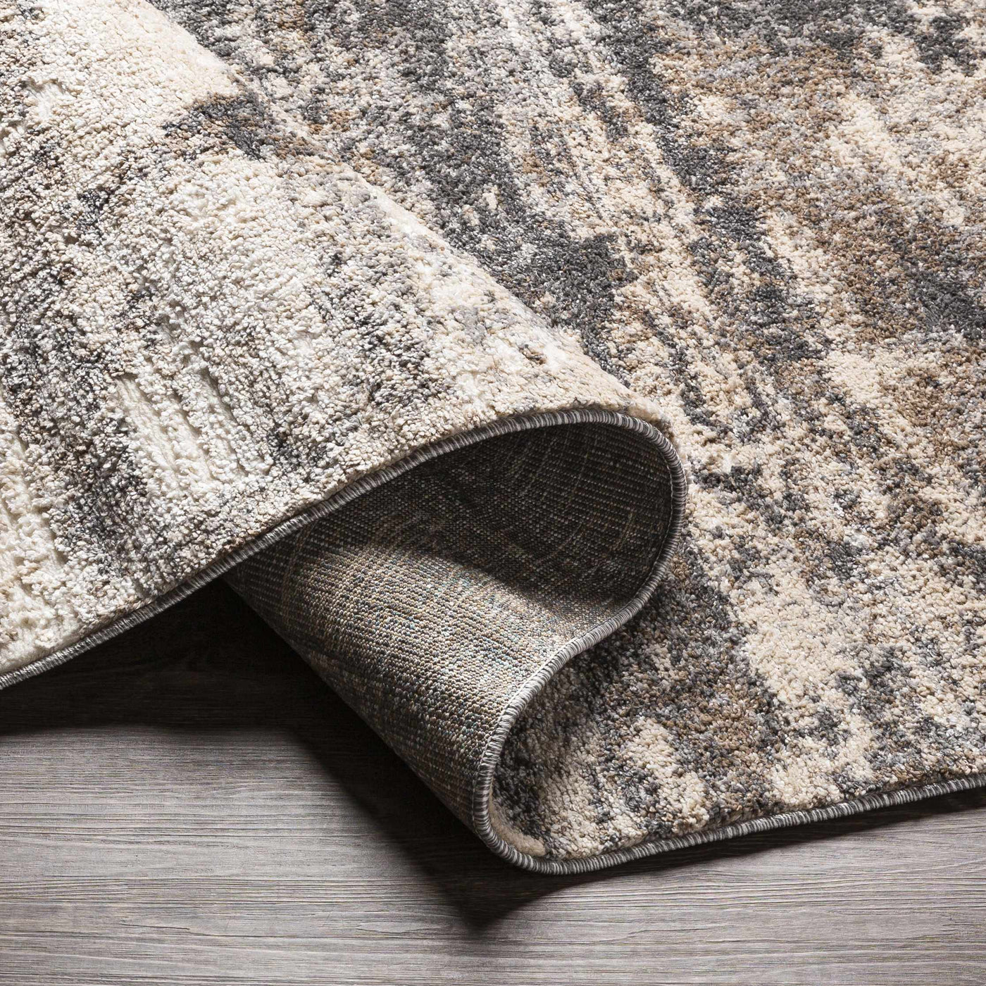 Clontarf Luxe Charcoal Area Rug by Boutique Rugs