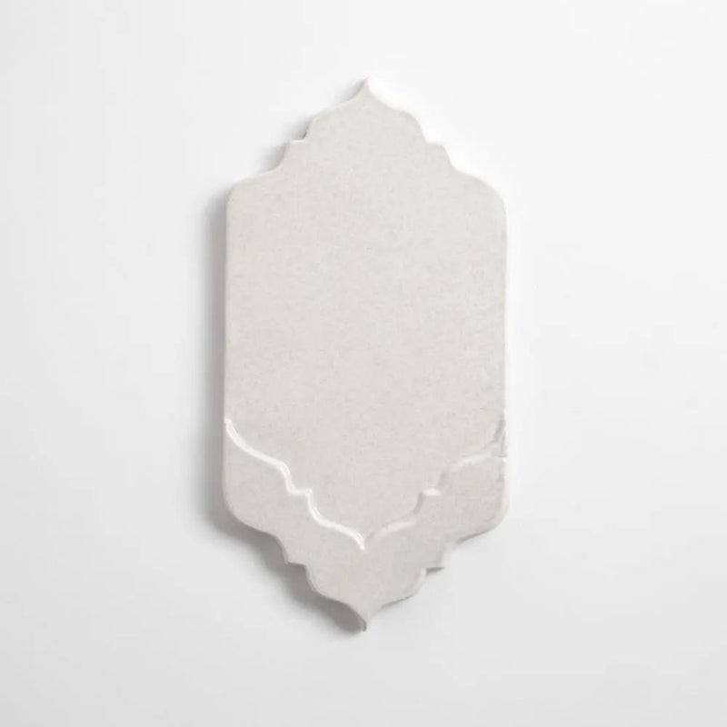 Cloud Glossy Musa Ceramic Accent Tiles 4x7 1/2