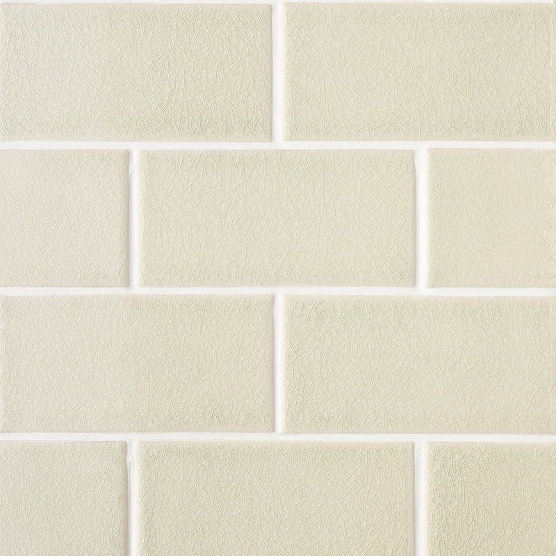 Cream Multi Finish Subway Ceramic Tiles 3x6 Ceramic Multi Finish 6x6 Tiles — 2
