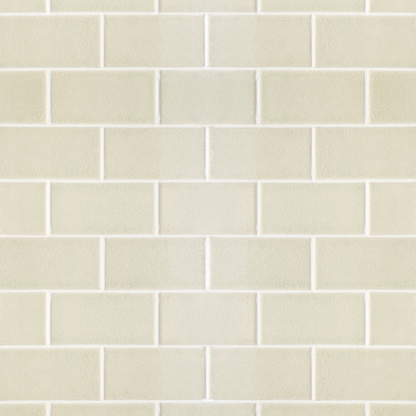 Cream Multi Finish Subway Ceramic Tiles 3x6