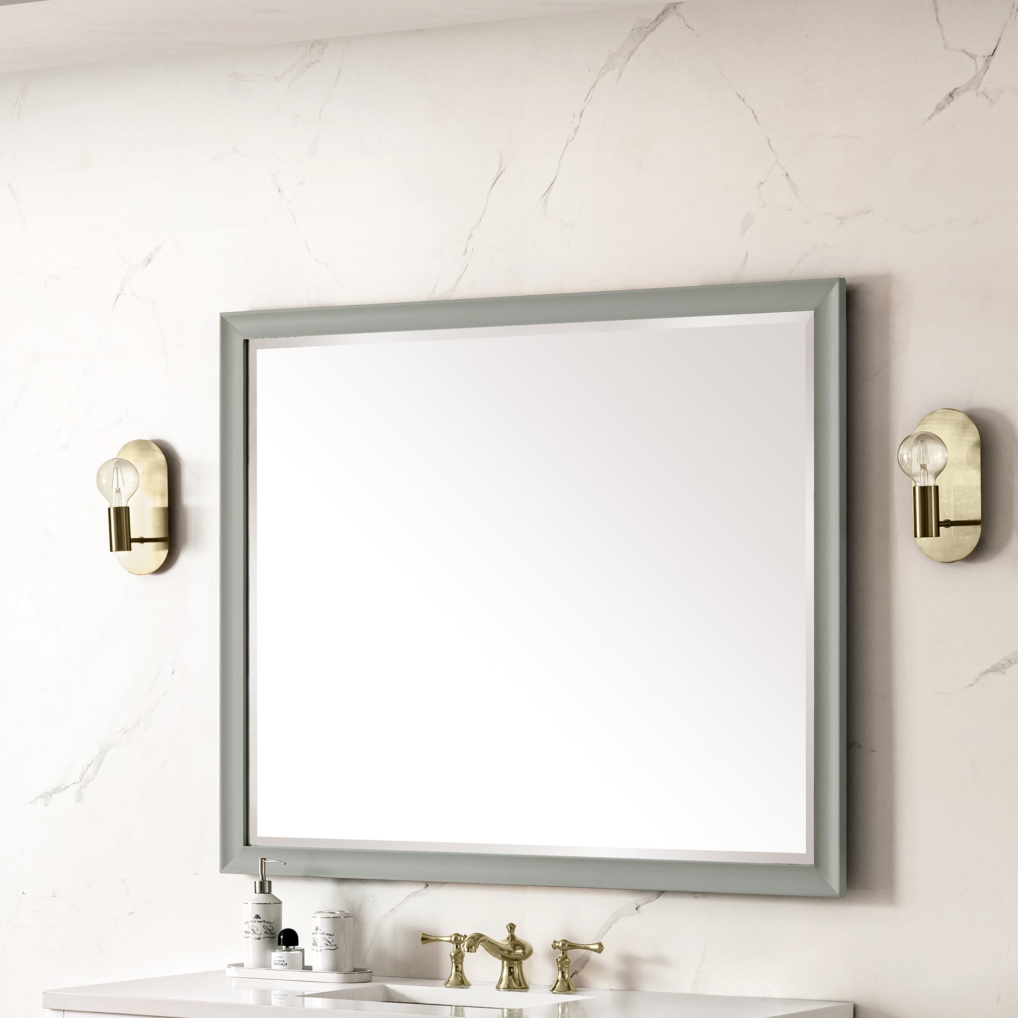 James Martin Glenbrooke 48" Mirror, Urban Gray, view 4