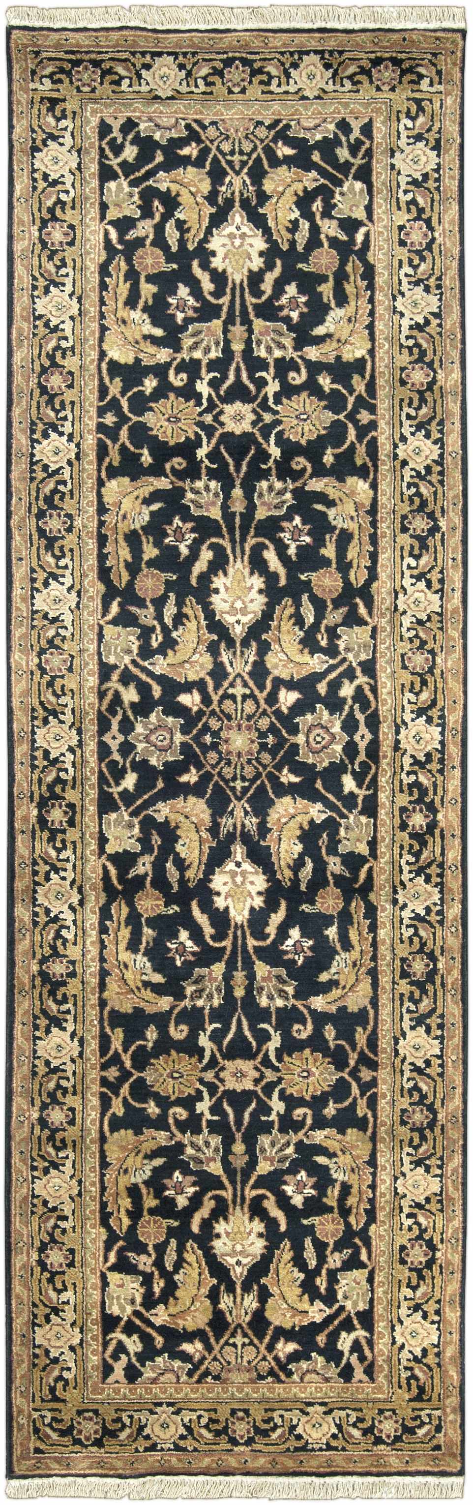 Black&Gold Premium Wool Rug - Clearance by Boutique Rugs