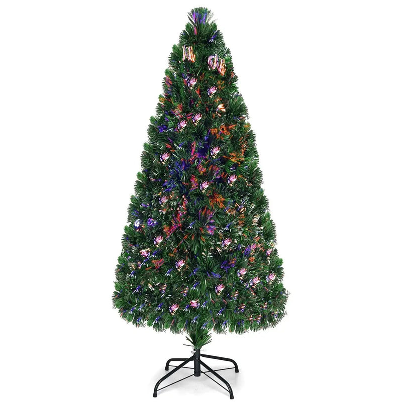 3' / 4' / 5' / 6' Fiber Optic Artificial PVC Christmas Tree by DirectDeals