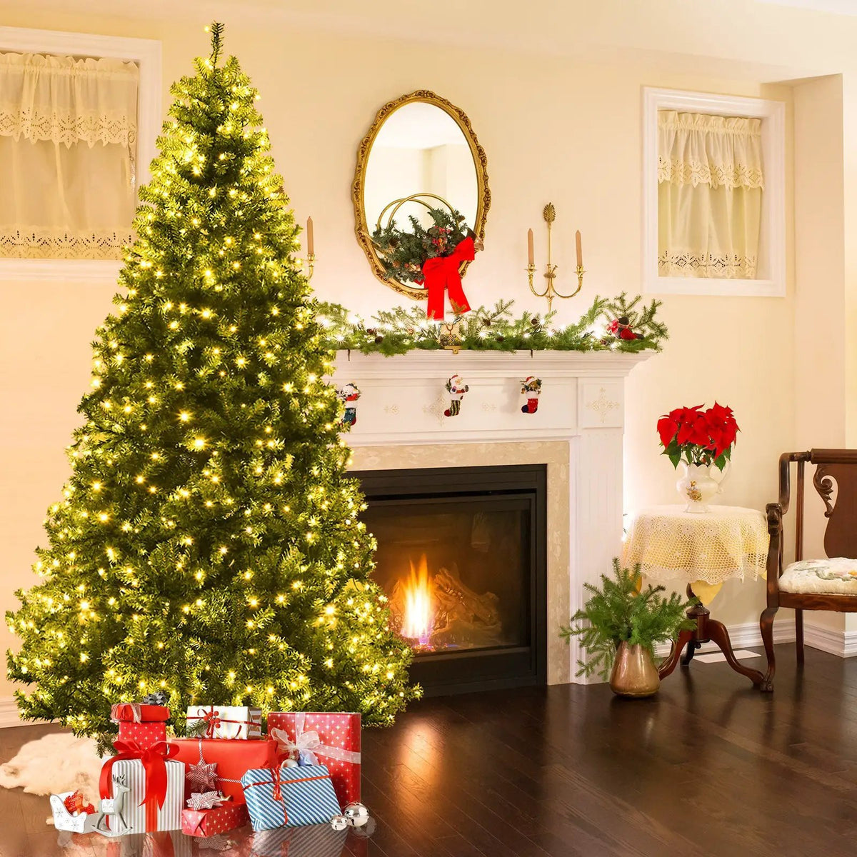 Artificial Premium Hinged Christmas Tree, photo 4 of 47
