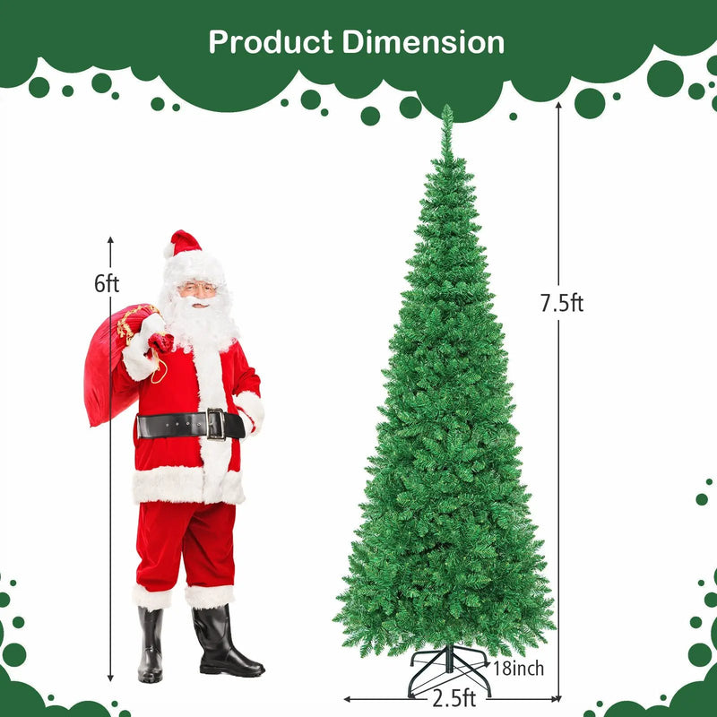 Artificial National Foot Kingswood Fir Pencil Christmas Tree by DirectDeals