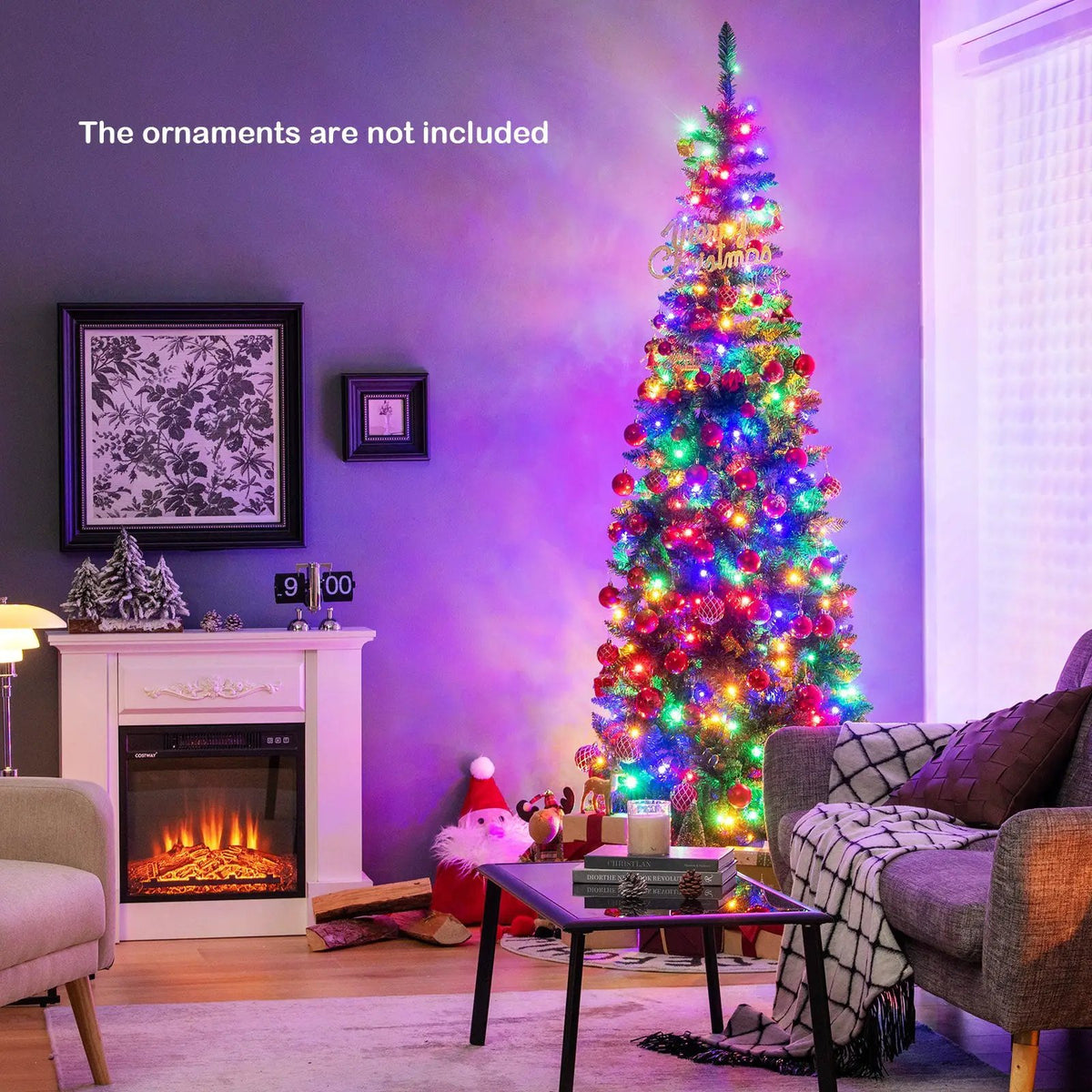 Artificial National Foot Kingswood Fir Pencil Christmas Tree, photo 11 of 24