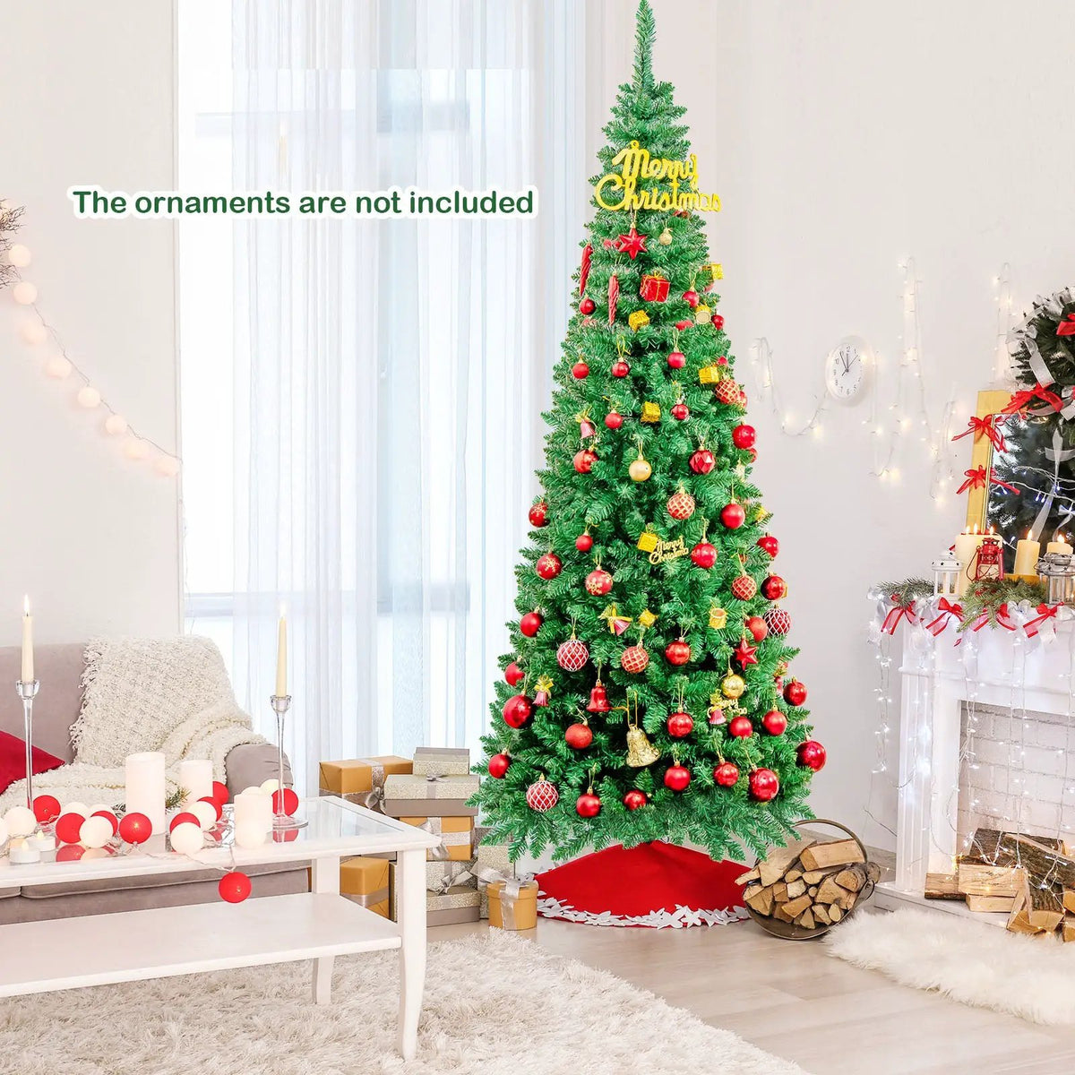 Artificial National Foot Kingswood Fir Pencil Christmas Tree