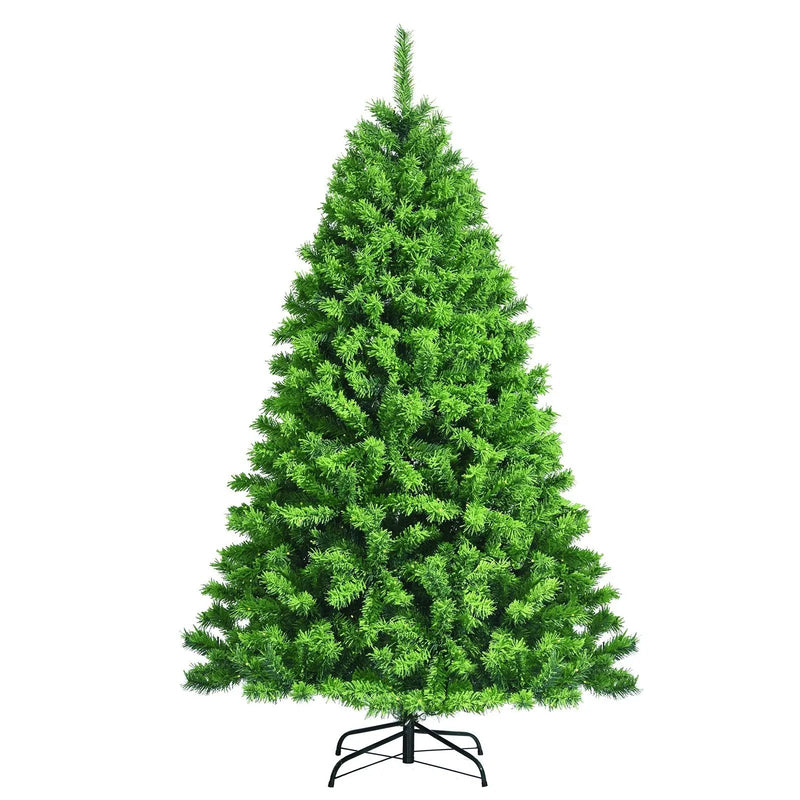 Snow Flocked Artificial Christmas Tree with Metal Stand by DirectDeals