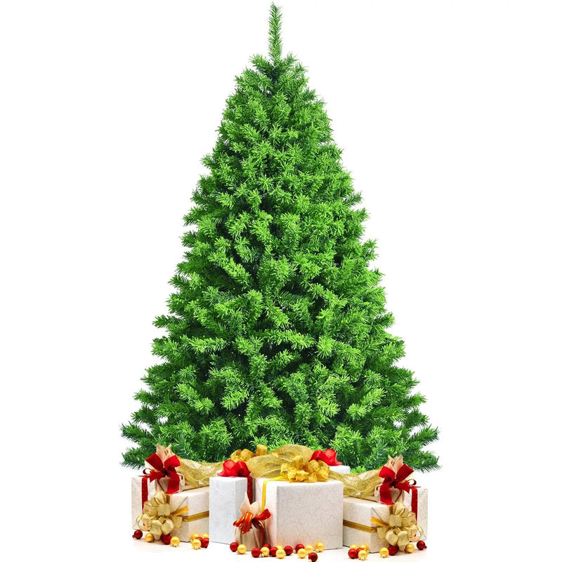 Snow Flocked Artificial Christmas Tree with Metal Stand by DirectDeals