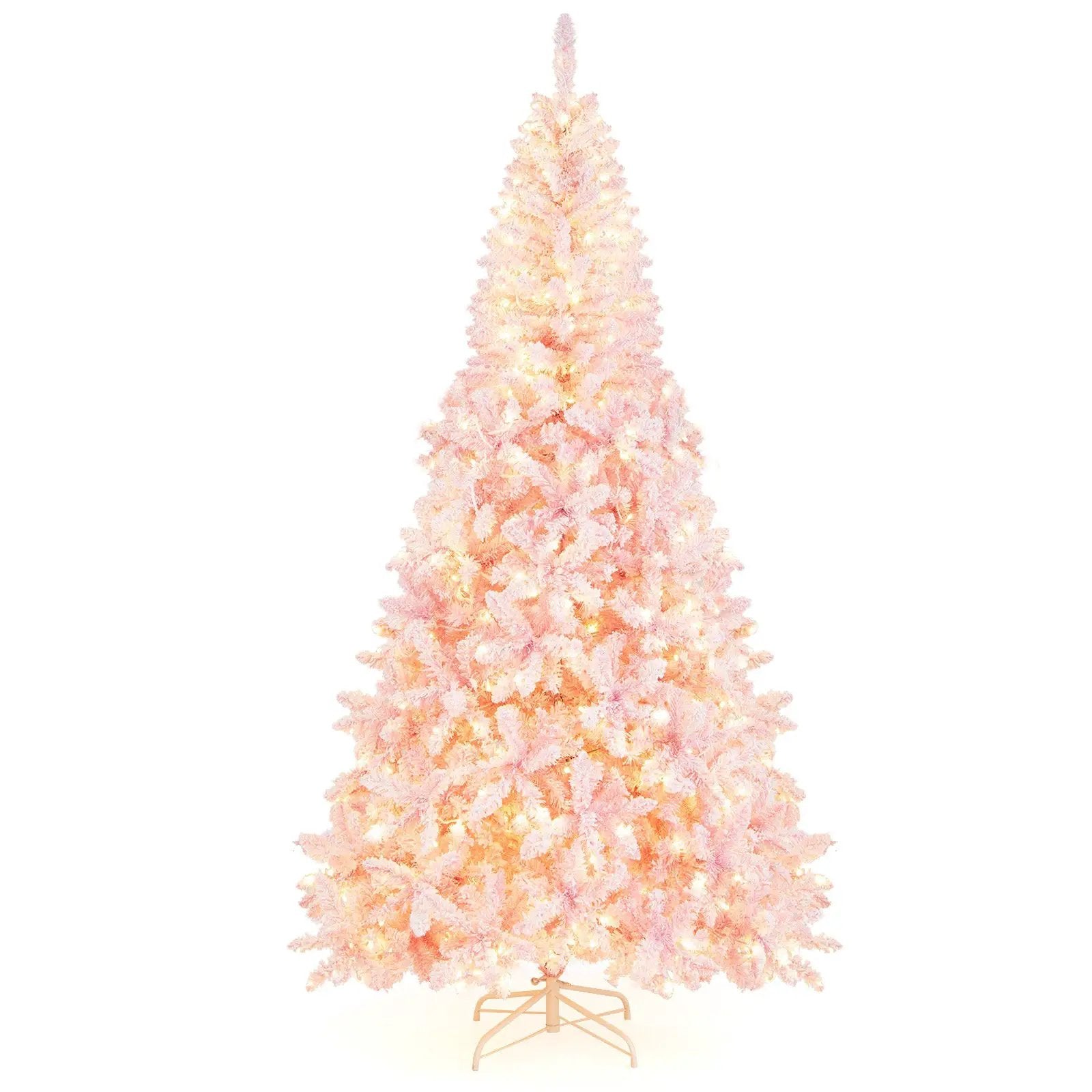 7.5 Feet Flocked Christmas Tree by DirectDeals