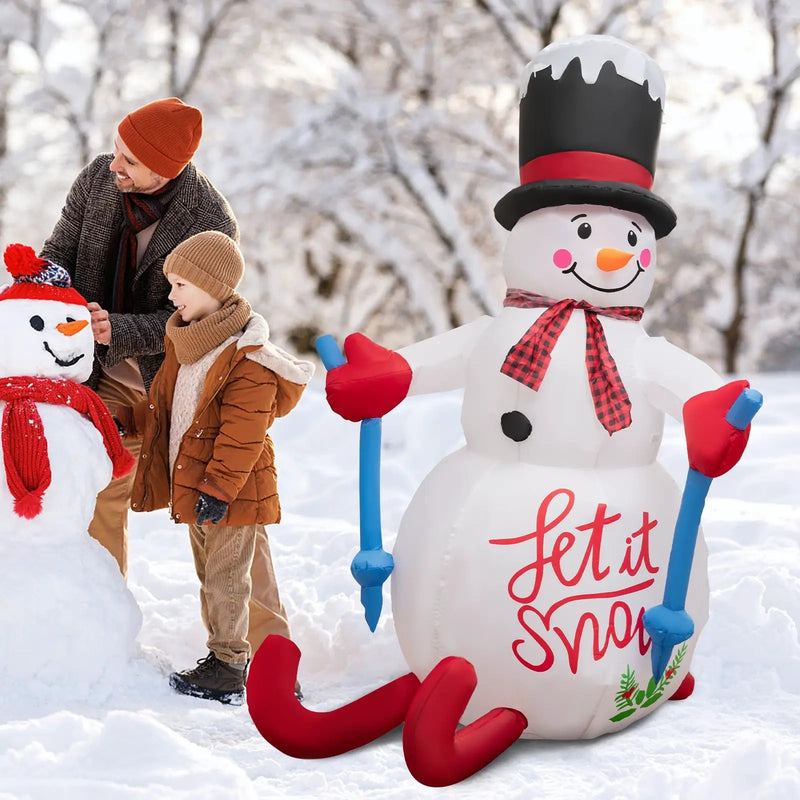 Christmas Decoration with LED Lights and Built-in Sandbag by DirectDeals