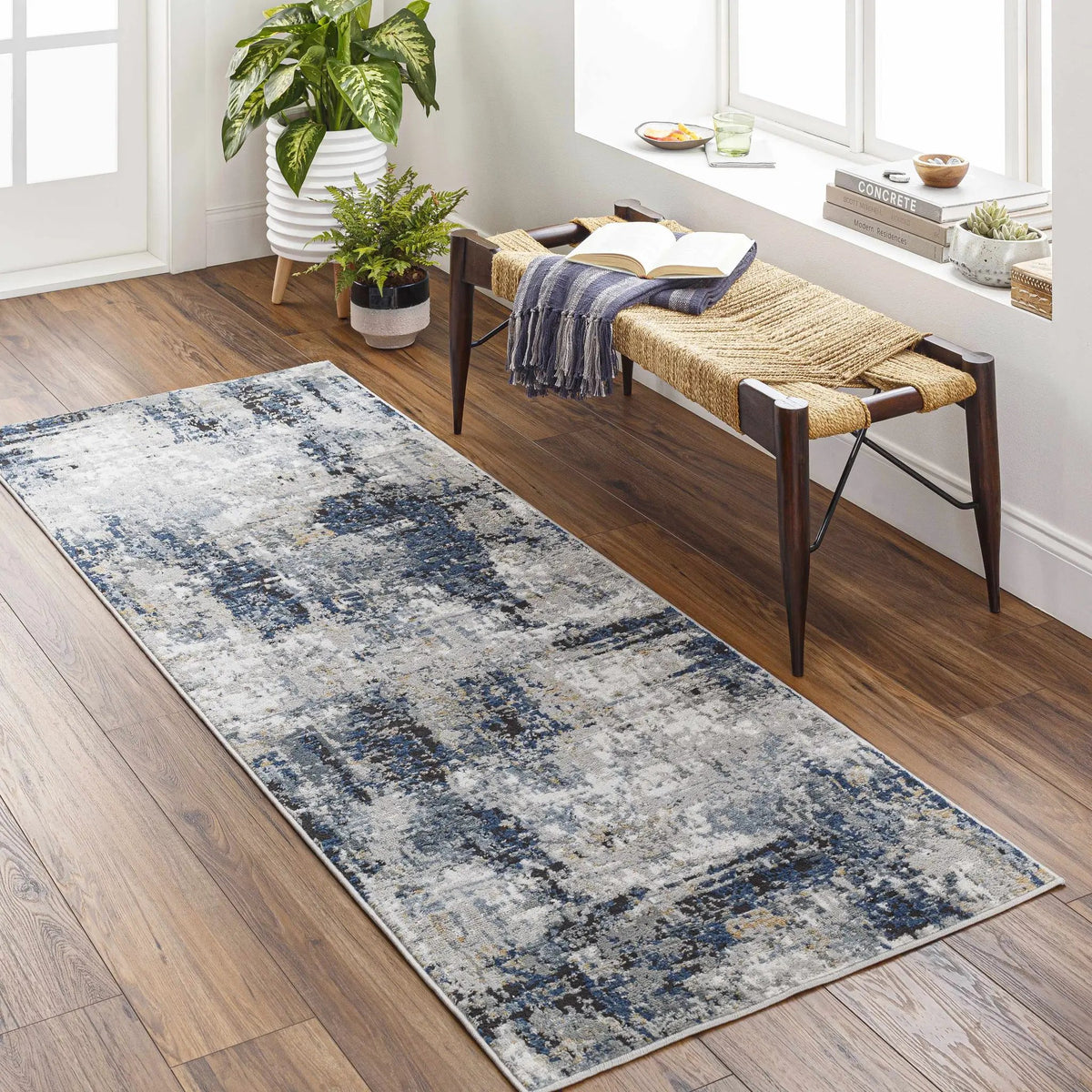 Campsall Area Rug, installed in a room 6