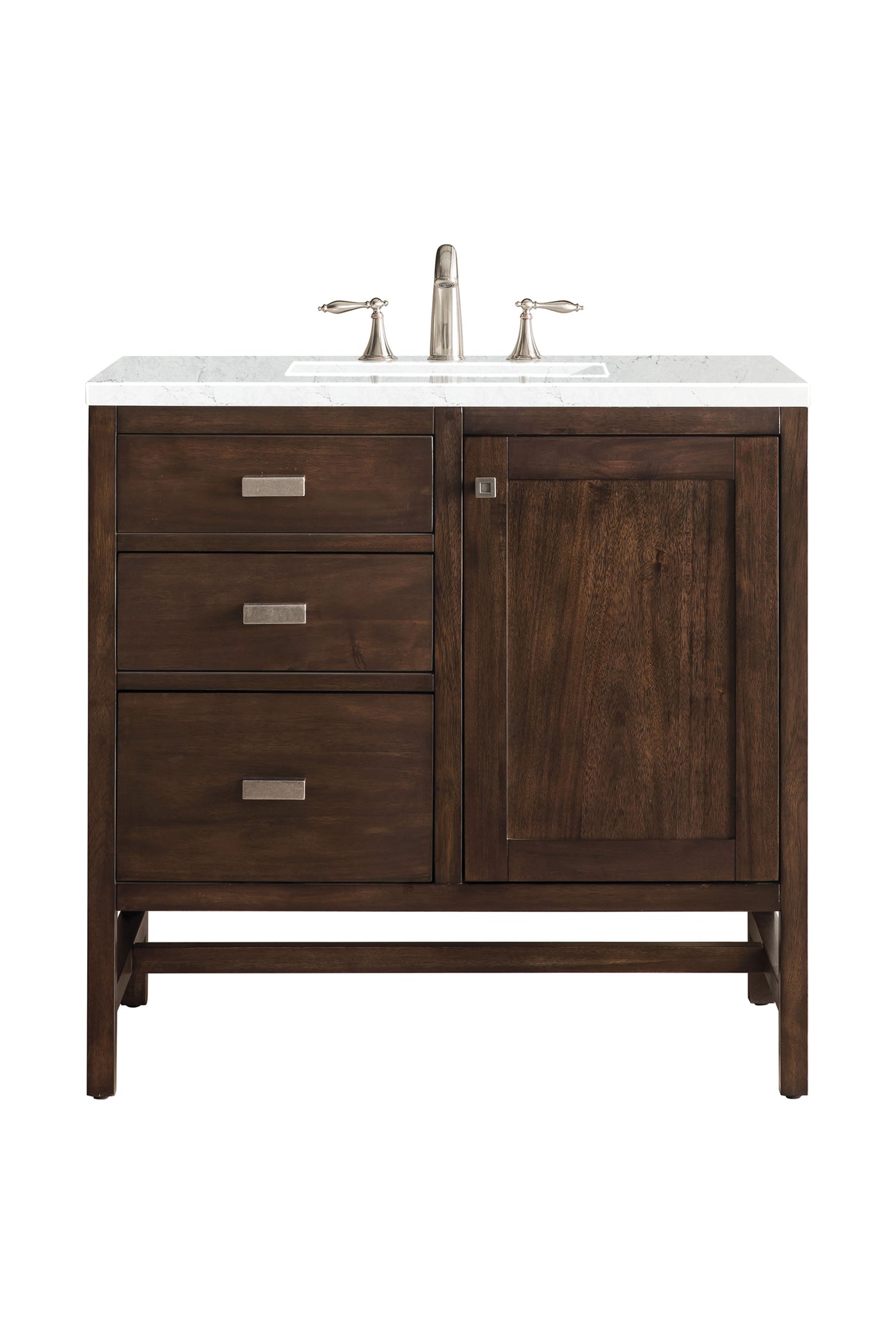 James Martin Addison 36" Single Bathroom Vanity, Mid-Century Acacia, view 21