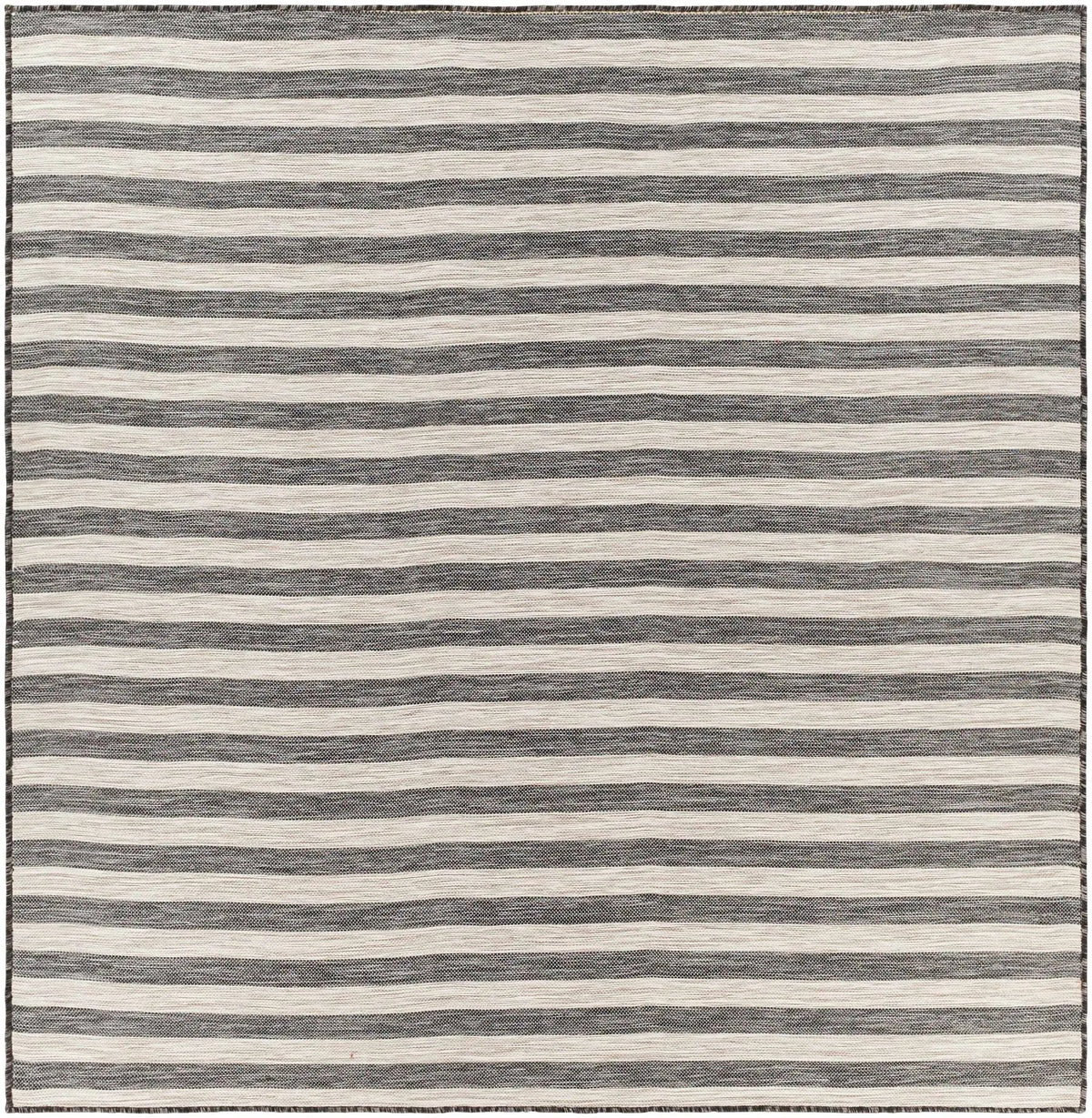 Bongaree Black&Gray Striped Flatweave Outdoor Carpet - Clearance, photo 5 of 13