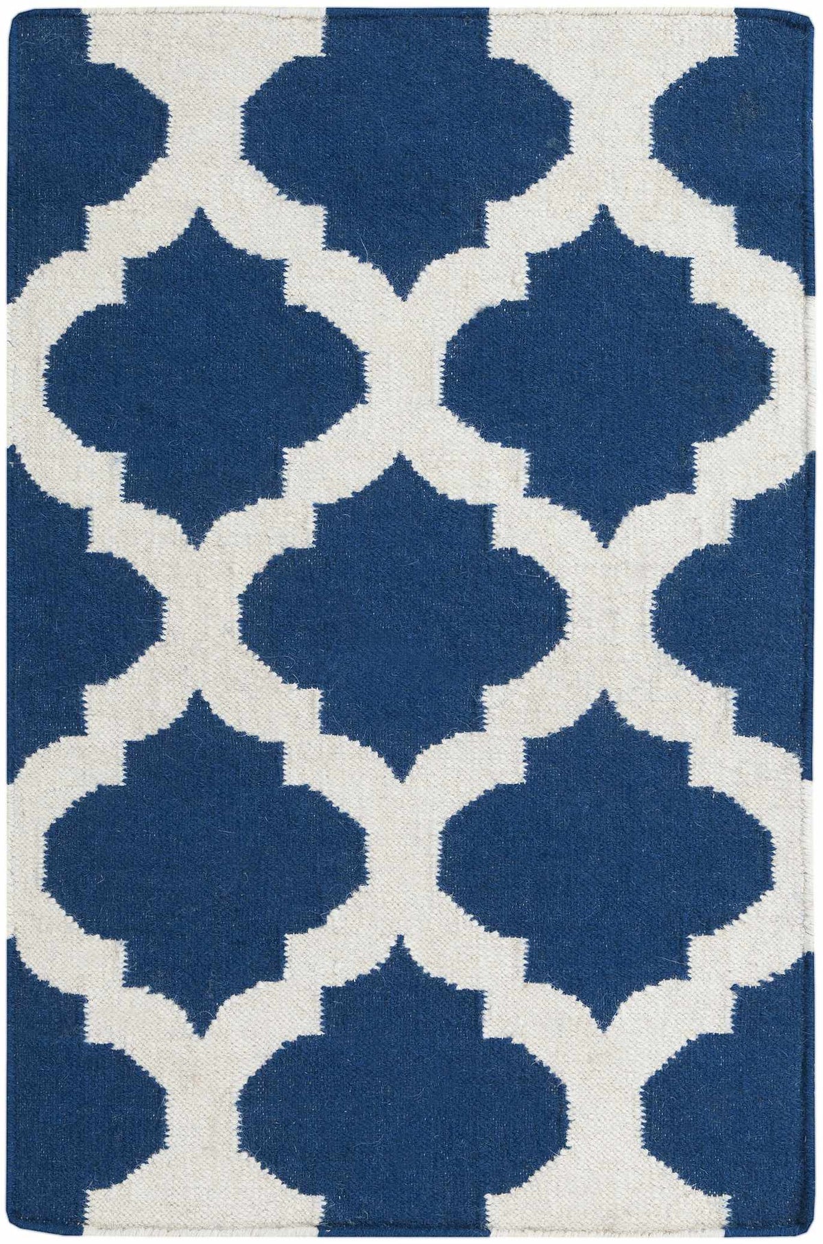 Centenary Navy Wool Area Rug - Clearance, photo 7 of 10