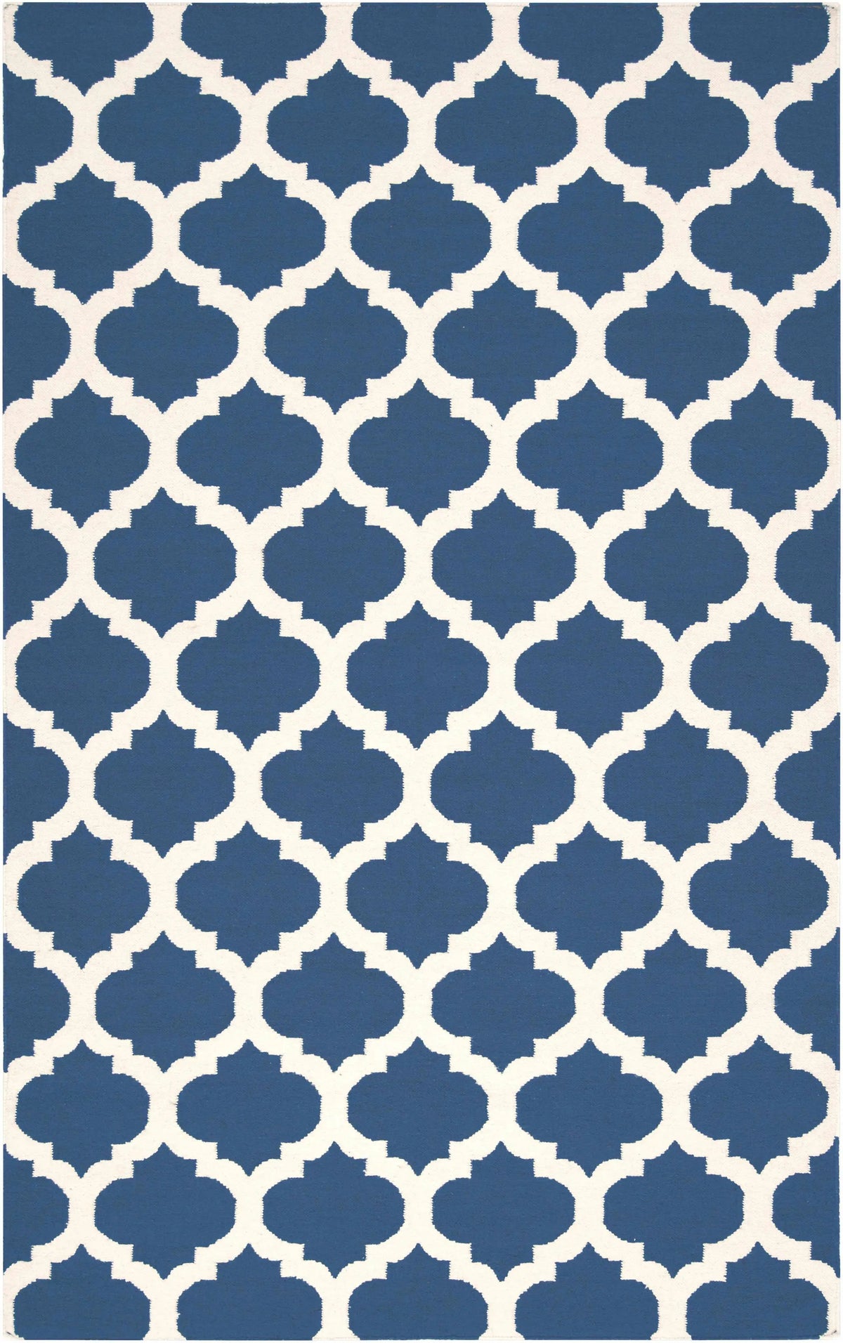 Centenary Navy Wool Area Rug - Clearance