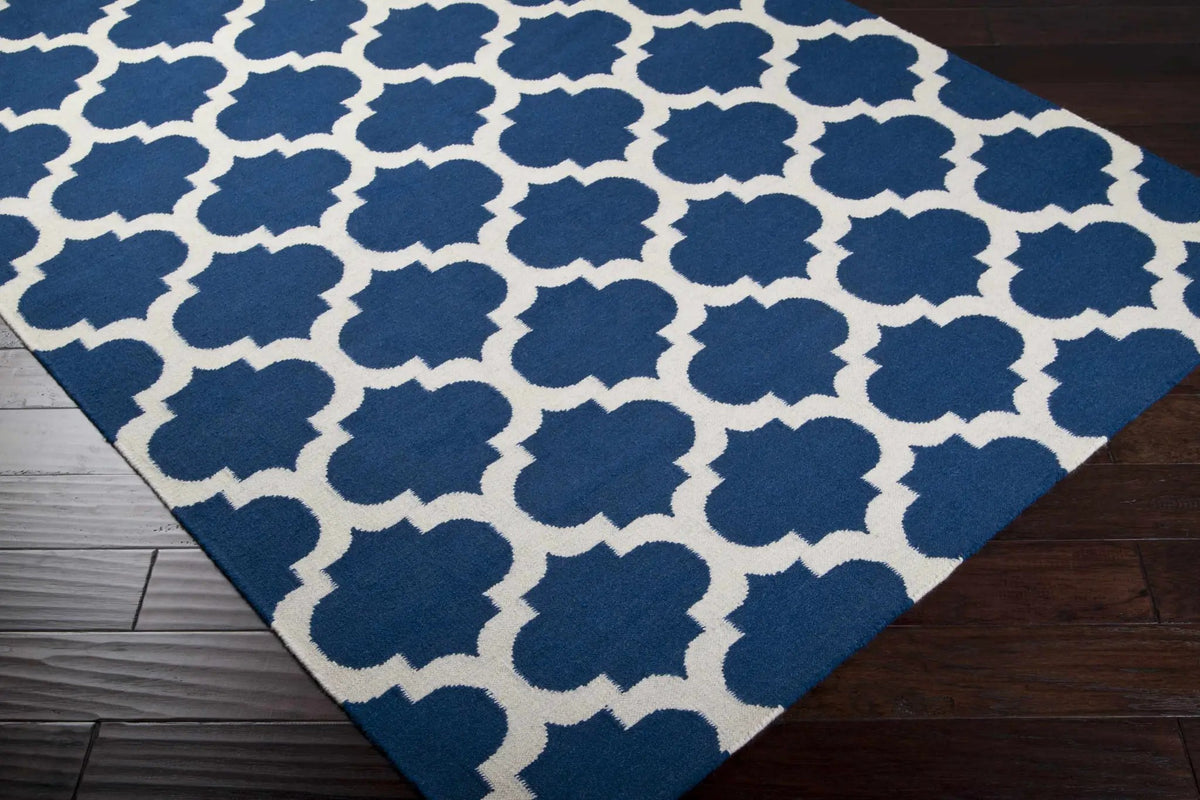 Centenary Navy Wool Area Rug - Clearance, photo 2 of 10