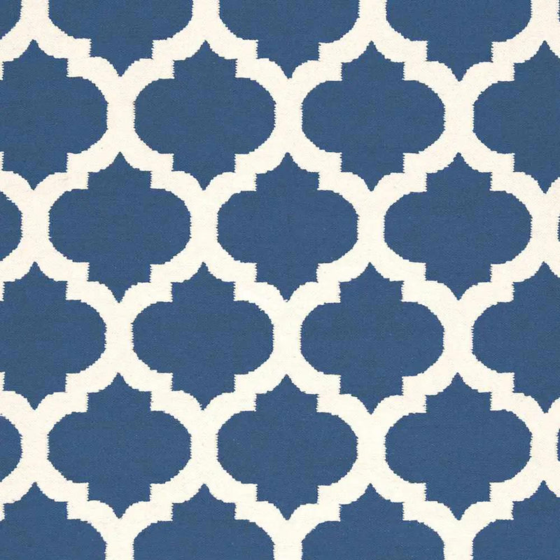 Centenary Navy Wool Area Rug - Clearance by Boutique Rugs