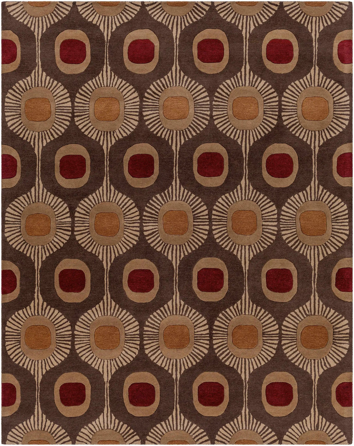 Canovanas Modern Wool Rug